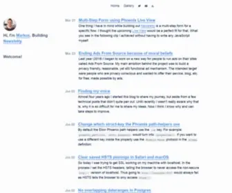 Markusbodner.com(Markus Bodner) Screenshot