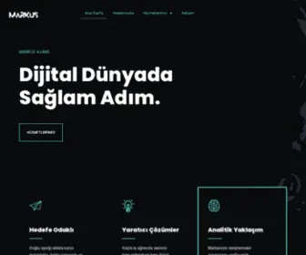 Markus.com.tr(Dijital Dünyada Sağlam Adım) Screenshot