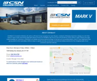 Markvautobody.com(CSN Mark V) Screenshot