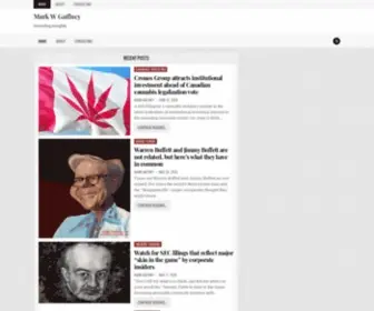 Markwgaffney.com(Mark W Gaffney) Screenshot