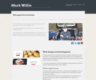 Markwillis.co.uk(About Mark L. Willis) Screenshot