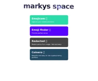 Marky.space(Marky space) Screenshot