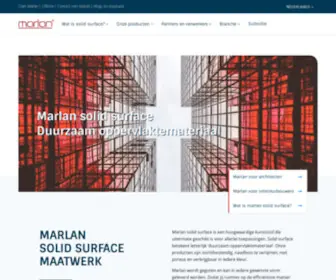 Marlan.com(Marlan Solid Surface Solutions) Screenshot
