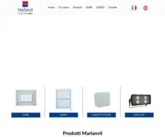Marlanvil.it(Prodotti elettrici) Screenshot