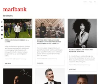 Marlbank.net(Jazz news reviews features music) Screenshot