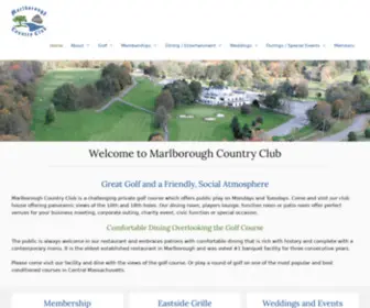 Marlboroughcc.com(Marlborough Country Club) Screenshot