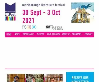 Marlboroughlitfest.org(Security Verification) Screenshot