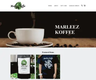 Marleezkoffee.com(Marleezkoffee) Screenshot