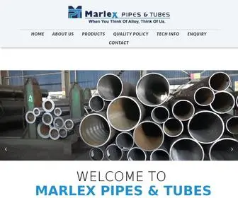 Marlexpipes.com(Marlex Pipes & Tubes) Screenshot