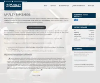 Marleytapizados.com(Tapicería en General y Fabricación en Sevilla) Screenshot