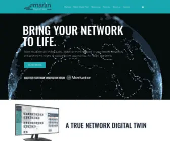 Marlin-Digitaltwin.com(Marlin Digital Twin Geospatial Asset Management) Screenshot