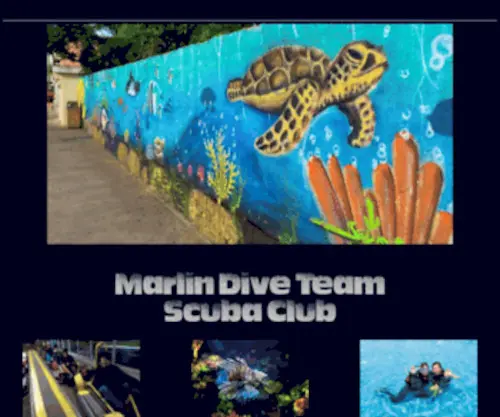 Marlindiveteam.com(Marlin Dive Team Scuba Club) Screenshot