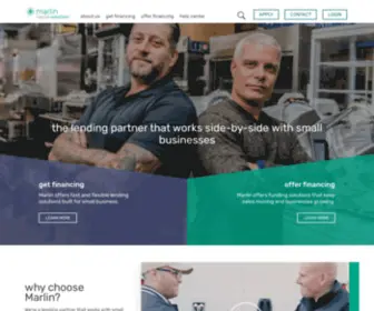 Marlinleasing.com(Marlin capital solutions) Screenshot