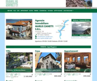 Marlis-Zanetti.com(Agenzia immobiliare Marlis Zanetti S.R.L) Screenshot