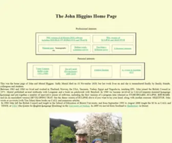 Marlodge.net(Home page of John and Muriel Higgins) Screenshot
