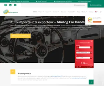 Marlog-Car-Handling.eu(Auto import en export bedrijf) Screenshot