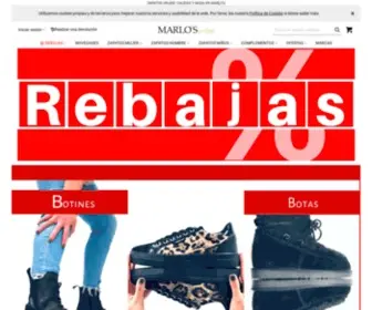 Marlosonline.es(Zapatos Online) Screenshot