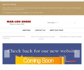 Marloushoes.com(Mar-Lou Shoes) Screenshot