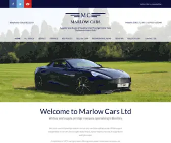 Marlowcars.co.uk(Marlow Cars Ltd) Screenshot