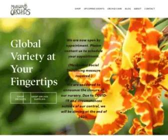 Marlowsorchids.com(Marlow Orchids) Screenshot