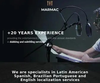 Marmactv.com(Dubbing & Subtitling) Screenshot