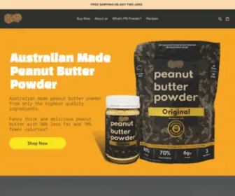 Marmadukes.com.au(Marmadukes Peanut Butter Powder) Screenshot