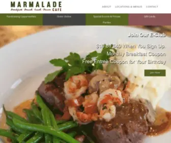 Marmaladecafe.com(Marmalade Cafe) Screenshot