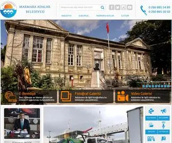 Marmara.bel.tr(Marmara Adalar Belediyesi) Screenshot