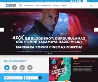 Marmaraforum.com.tr(Marmara Forum) Screenshot