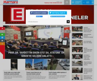 Marmaragazetesi.com(Türkiye) Screenshot