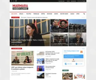 Marmarahaberajansi.com(Marmara Haber Ajansı) Screenshot