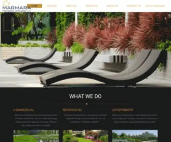 Marmaralandscaping.com(Marmara International Landscaping L.L.C) Screenshot