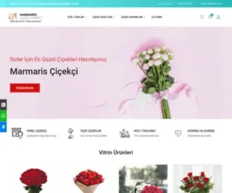 Marmariscicekmarket.com(Marmaris Çiçek Siparişi) Screenshot