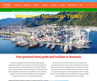 Marmaristown.com(Travel Guide & Holidays to Marmaris) Screenshot