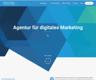 Marmato.com(Online Marketing Agentur) Screenshot