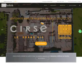 Marmcivil.com.ec(Constructora MARM Civil) Screenshot