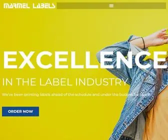 Marmel.co.za(Marmel Labels) Screenshot