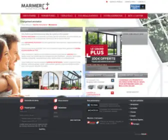 Marmer.fr(Menuiserie Aluminium Tarbes & Hautes) Screenshot