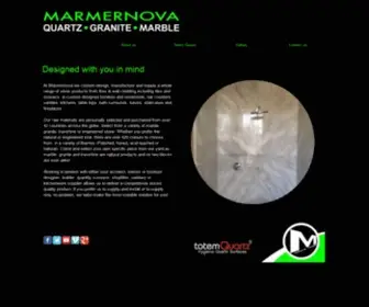 Marmernova.com(Granite, Marble, Quartz and Travertine Manufacturer) Screenshot