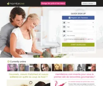 Marmitelove.com(Rencontres) Screenshot