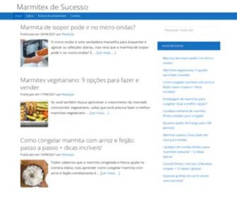 MarmitexDesucesso.com(Marmitex de Sucesso) Screenshot