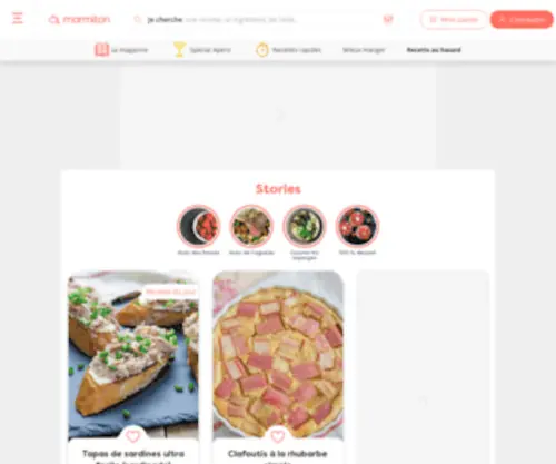 Marmiton.net(Recettes de cuisine) Screenshot