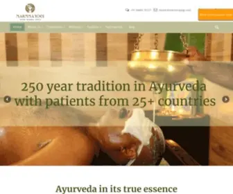 Marmmayogi.com(Marmmayogi Marma Ayurveda Hospital at Thodupuzha Idukki Kerala) Screenshot