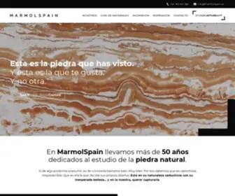 Marmolspain.es(Home) Screenshot