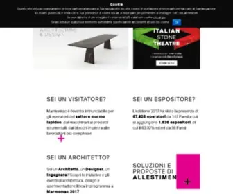 Marmomac.com(La Fiera del Marmo e della Pietra Naturale) Screenshot