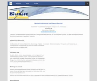 Marmor-Bischoff.de(Marmor Bischoff) Screenshot