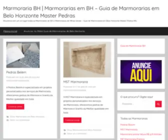 Marmorariamasterpedras.com.br(Marmoraria BH) Screenshot