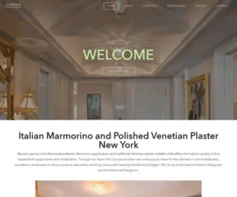 Marmorinovenetianplaster.com(Venetian Plaster) Screenshot