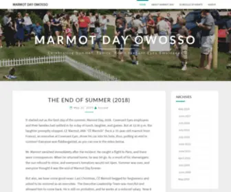 Marmotday.com(Celebrating Summer) Screenshot