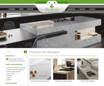 Marmotec.com.br(Mármores) Screenshot